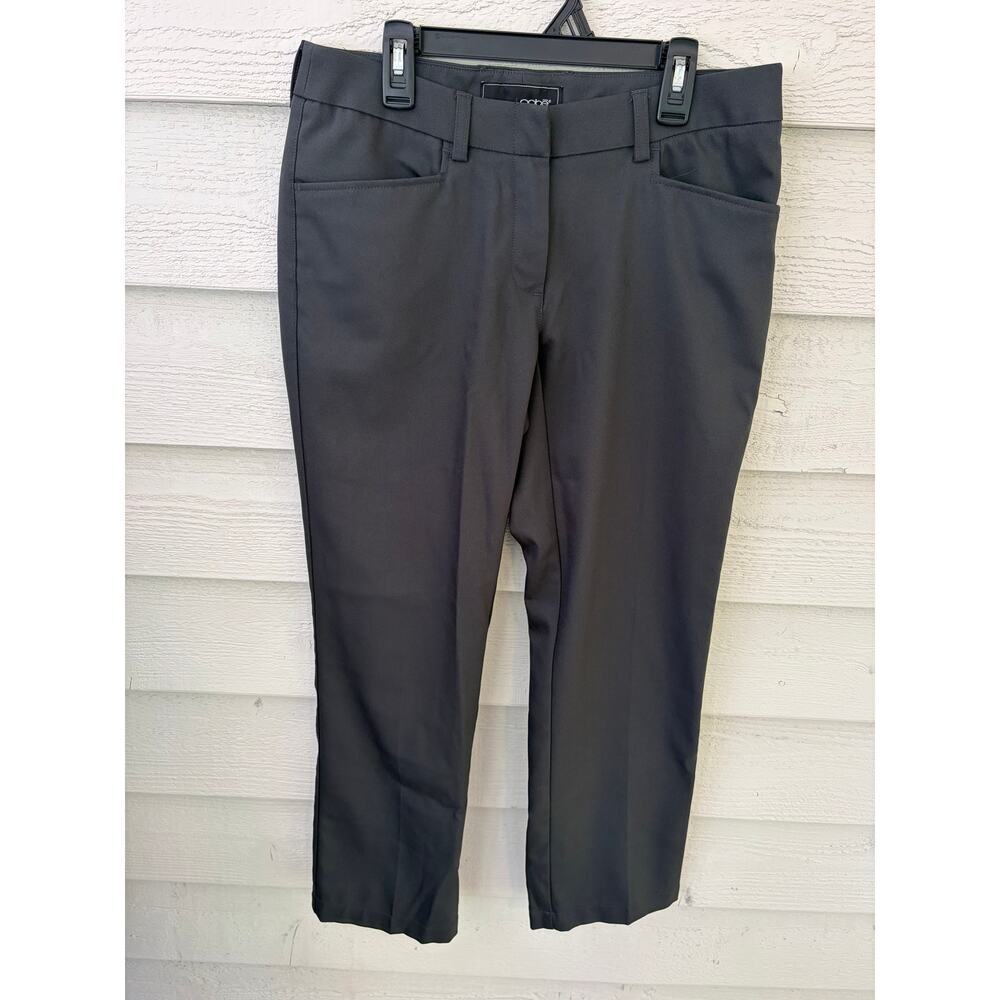 Oobe Gray Business Casual Straight Leg Dress Pants Size 4/29 - Picture 2 of 12